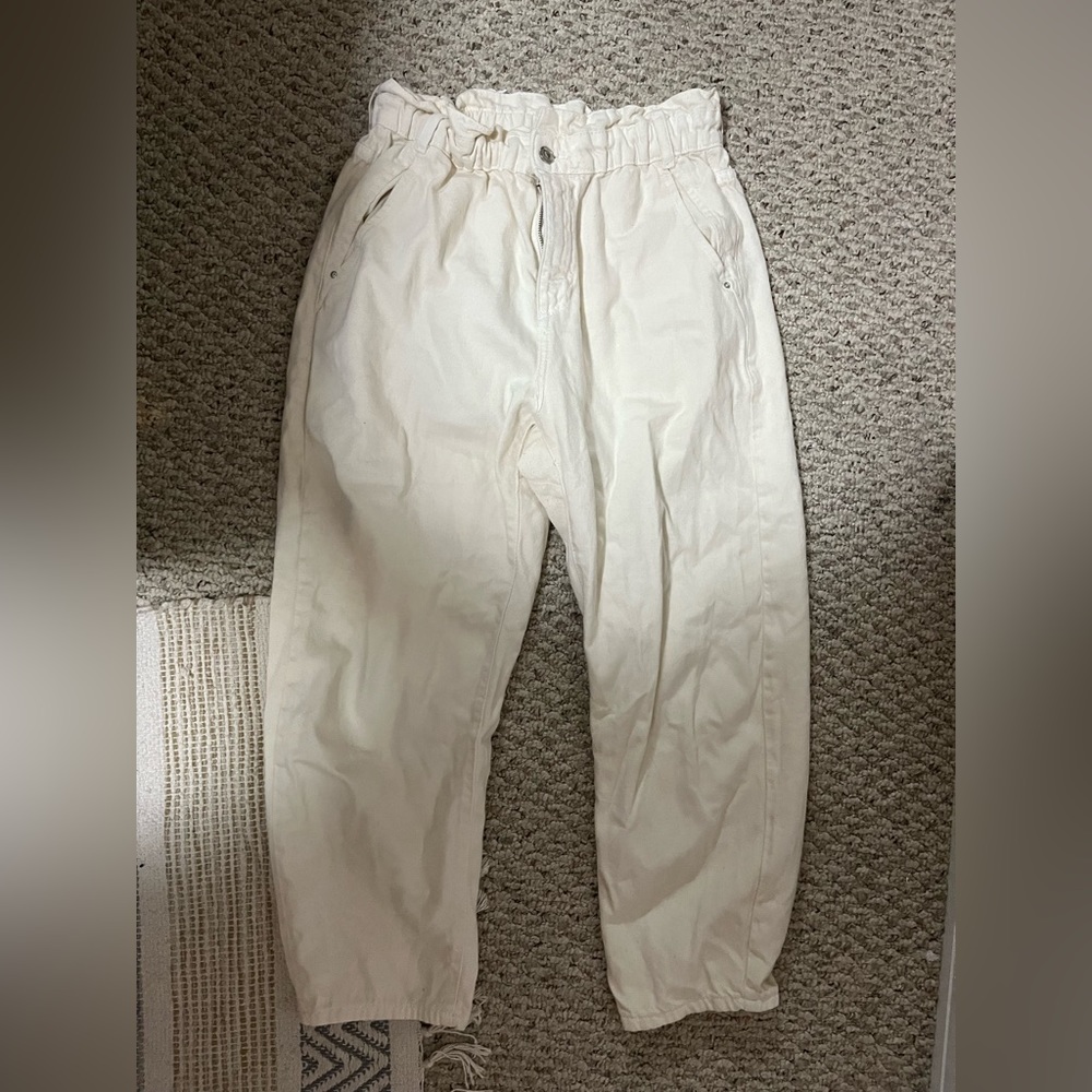 Zara white pants